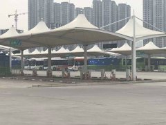 加油站膜結構雨棚